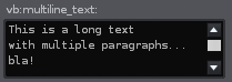 MultiLineText